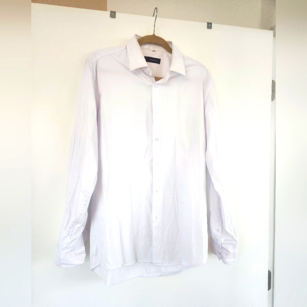 Vitarelli Dress White Button-Up Shirt